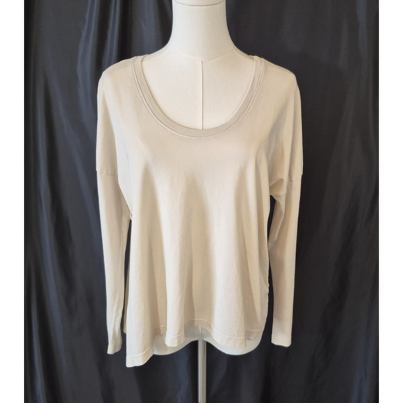 Vetta Womens Convertible Tee Top in Vintage Cream XS - Picture 3 of 9